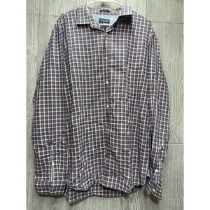 Woolrich Men's Long Sleeve Button-Up Plaid Mens XL